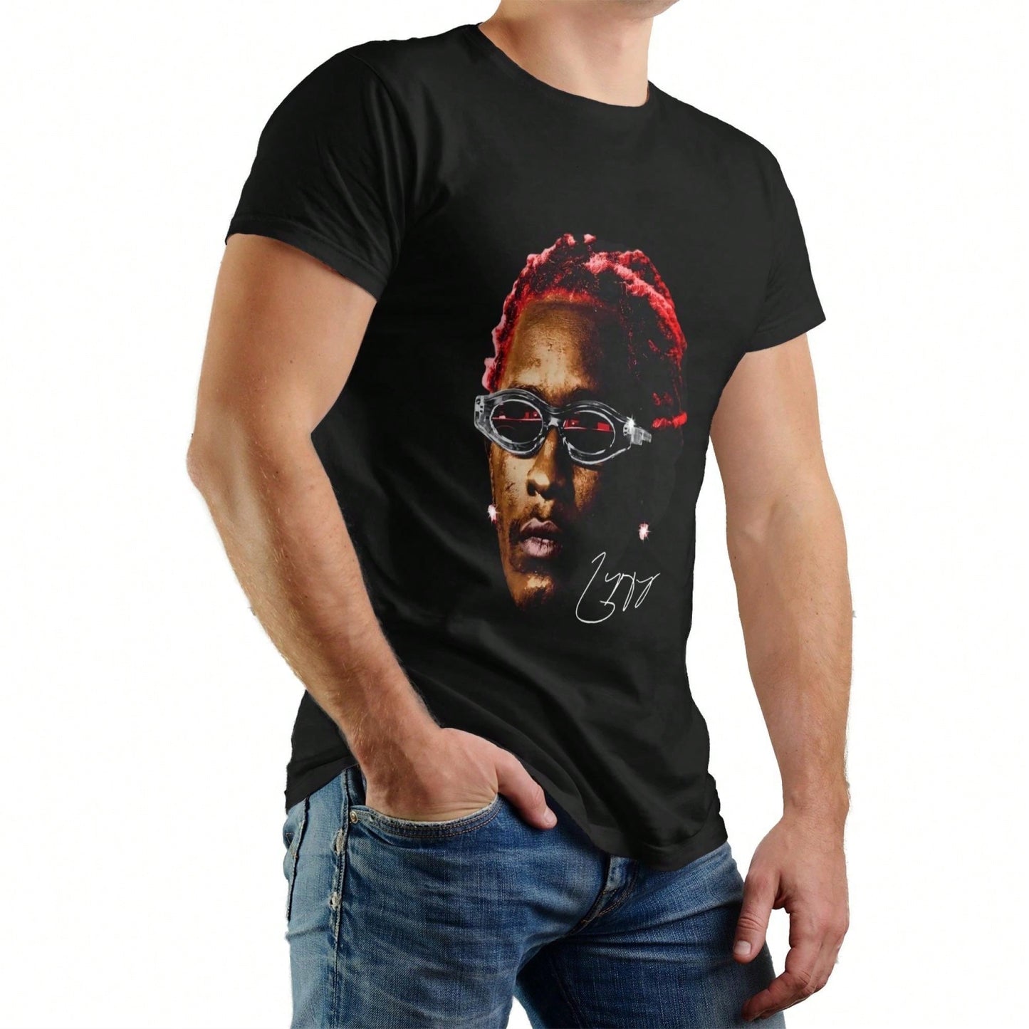 Graphic Shirt Redhead Vintage Rapper Graphic T-Shirt Men's Women's Merchandise - Redhead