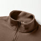 Men's Casual Stand Collar Half Zip Pullover Sweatshirt