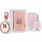 Mini Combination Set 100ml 50ml Perfume, Light Fragrance Lasting Fragrance, High-End Perfume, Elegant Appearance: Beautifully Packaged In A Luxurious Box, Perfect For Gifts On Special Occasions Such As Birthdays, Anniversaries, Or Holidays.